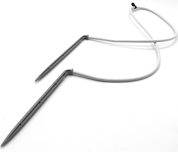 Black Spider - 2-Way, 60cm Tube, 90 degree stake