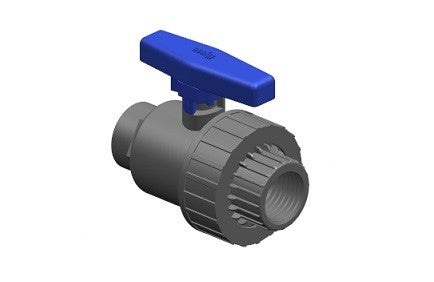 Compression Single Union Ball Valve Female - 40mm