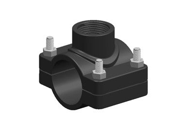 Four Bolts Reinforced Saddles - 110mm x 11/4"