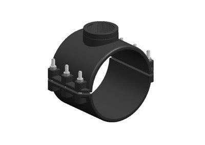 Six Bolt Reinforced Saddles - 200mm x 2"