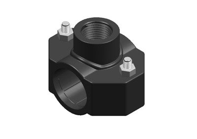 2-Bolt Reindforced Saddle - 40mm x 1/2"