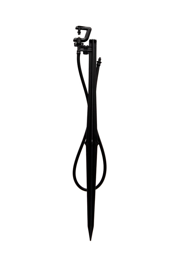 Complete Peg & Tube - 90° Black