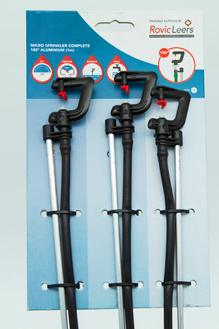 Complete Peg & Tube - 180° Red (3Pack)