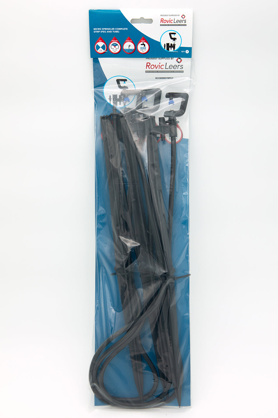 Complete Peg & Tube - Side Strip (3Pack)
