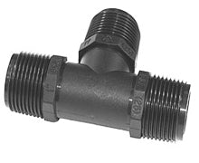 Male Treaded Tee - 15mm (1/2") MBP350)