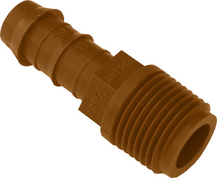Brown Drip Male Adapter - 17mm x 3/4" (MDA517)